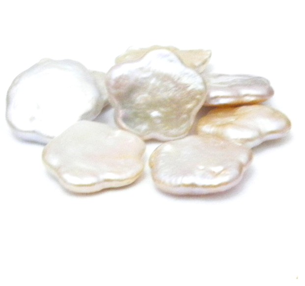 Undrilled Flower Pearl Singles
